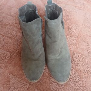 Elegant Gray Ankle Booties